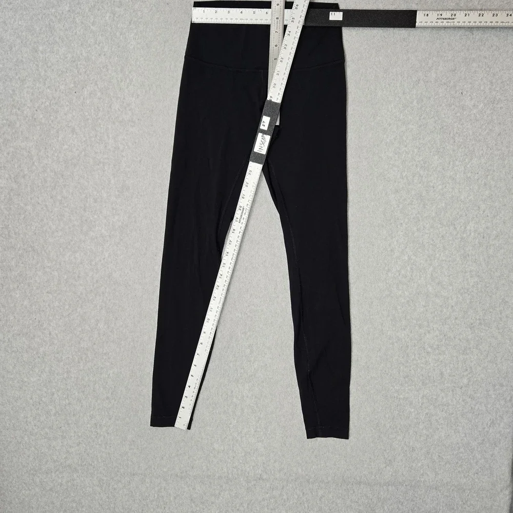 Lululemon Women Activewear Pants 4 Black Yoga Wunder Under High Rise 27